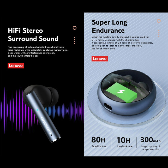 Lp60 Tws Wireless Bluetooth 5.3 Noise Reduction Earphone