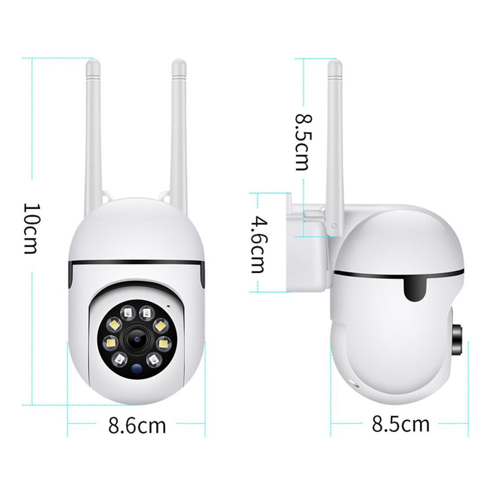 1080P Hd Wireless Wifi Smart Surveillance Camera Support Night Vision / Two Way Audio Without Memory