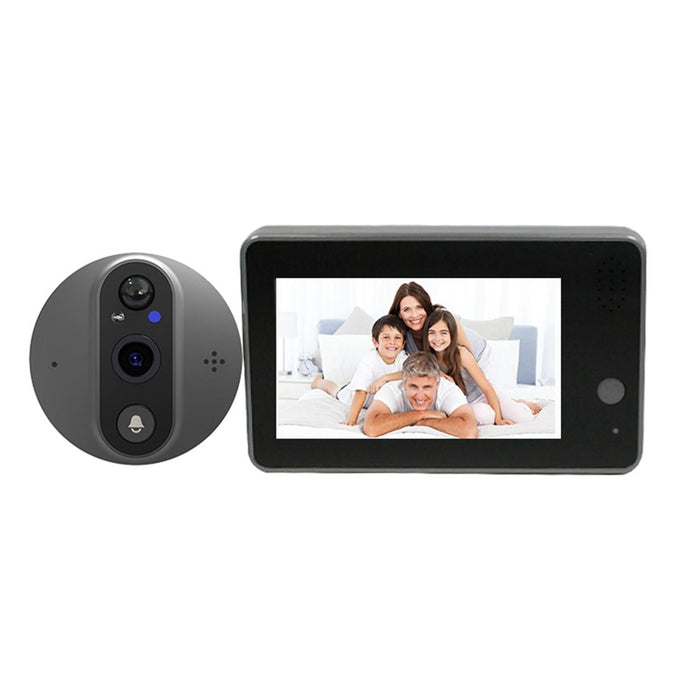 4.3 Inch Wifi Doorbell Viewer Support Night Vision & Motion Detection & Remote Voice