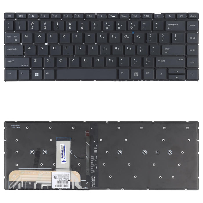 For Hp Elitebook X360 1040 G4 1040 G5 Us Version Keyboard With Backlight