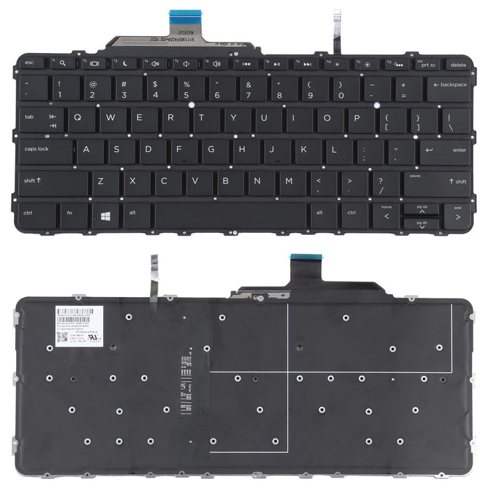 For Hp Elitebook Folio G1 Us Version Keyboard With Backlight