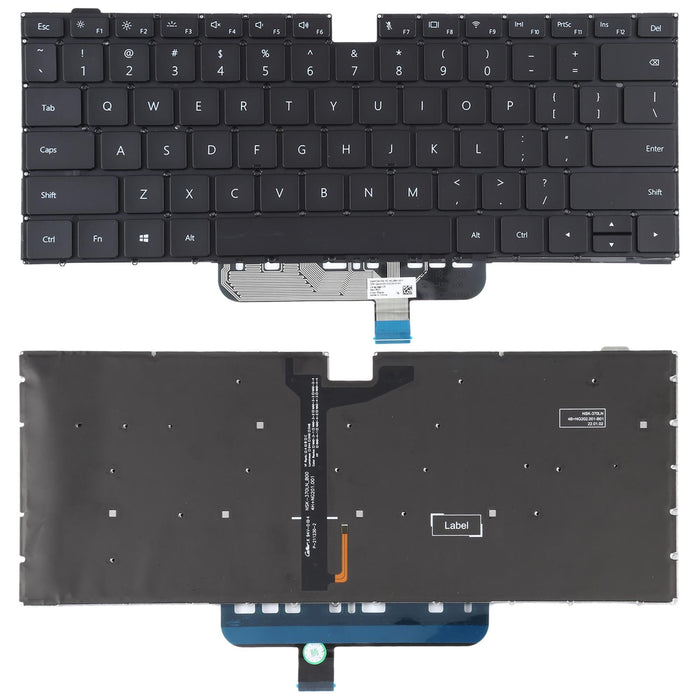 For Huawei Matebook D14 D15 Us Version Keyboard With Backlight