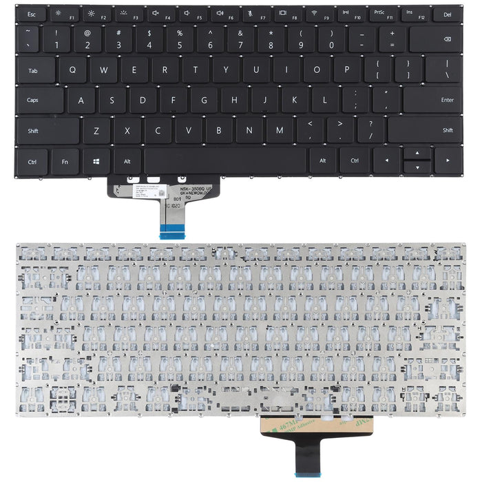 For Huawei Matebook 13 Vlt-W60 Vlt-W50 Us Version Keyboard