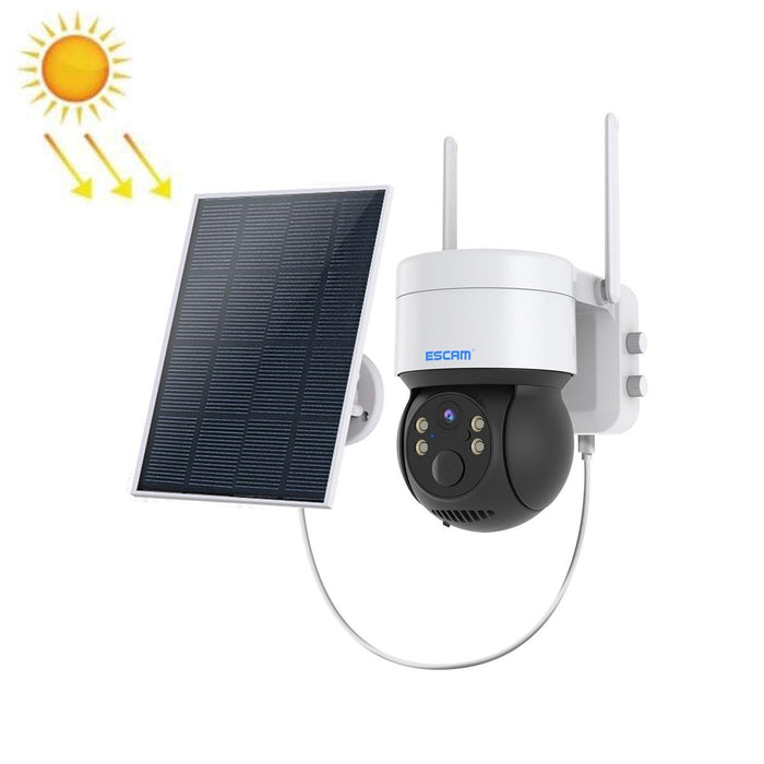 2Mp Wifi Full Colour Night Vision Two-Way Audio Solar Camera Black