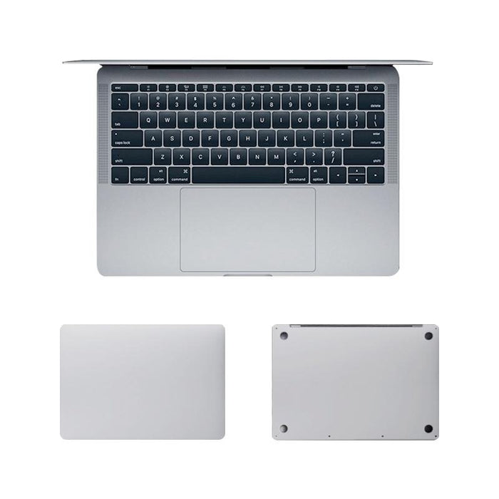 For Macbook Retina 12 Inch A1534 4 In 1 Upper Cover Film + Bottom Cover Film + Full-Support Film + Touchpad Film Laptop Body Protective Film Sticker