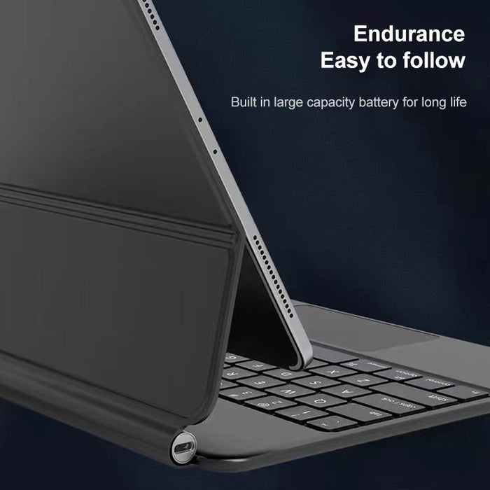 P11 Bluetooth Keyboard Leather Case With Touch Pad