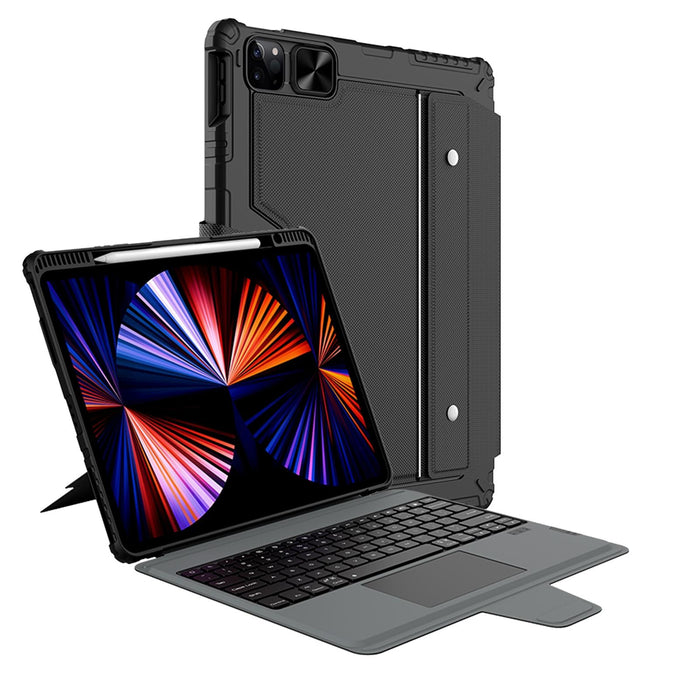 For Ipad Pro 12.9 2020 / 2021 Bumper Combo Keyboard Case