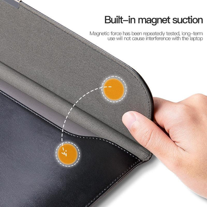 Leather Laptop Sleeve - Ultra-thin and Stylish
