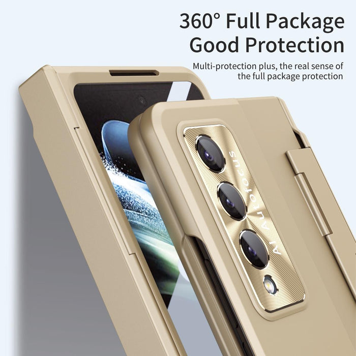 Full Coverage Phone Case With Hinge All In One For Samsung