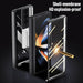 Electroplated Full Body Hinge Case For Samsung Fold 4