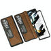 Napa Texture Phone Case All In One For Samsung Galaxy z