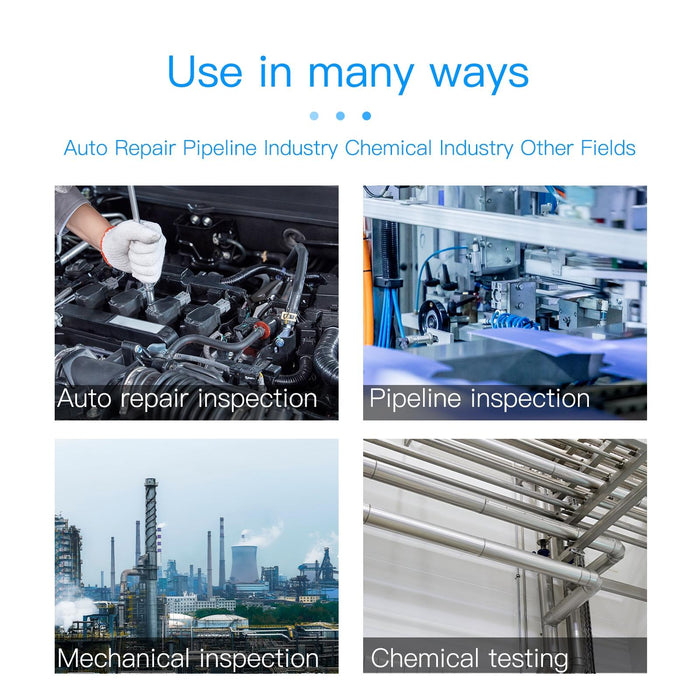 5.5Mm 2.4 Inch Hd Handheld Endoscope Hardlinewith With Lcd Screen Length 10M