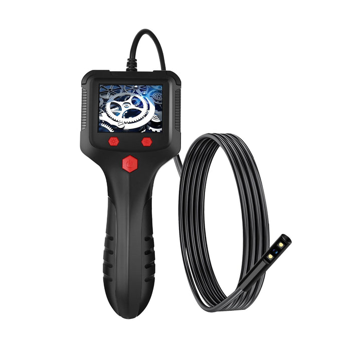 8Mm Side 2.4 Inch Hd Handheld Endoscope Hardlinewith With Lcd Screen Length 15M