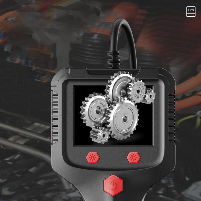 5.5Mm 2.4 Inch Hd Handheld Endoscope Hardlinewith Lcd Screen Length 50M