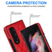 Foldable Microfiber Phone Case Rhombic Design For Samsung