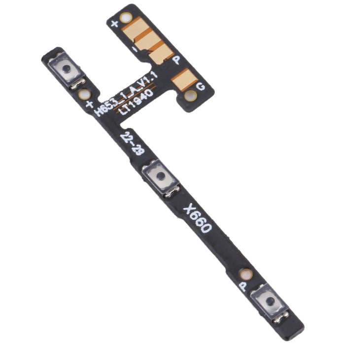 Oem Power Button And Volume Flex Cable For Infinix S5 Pro