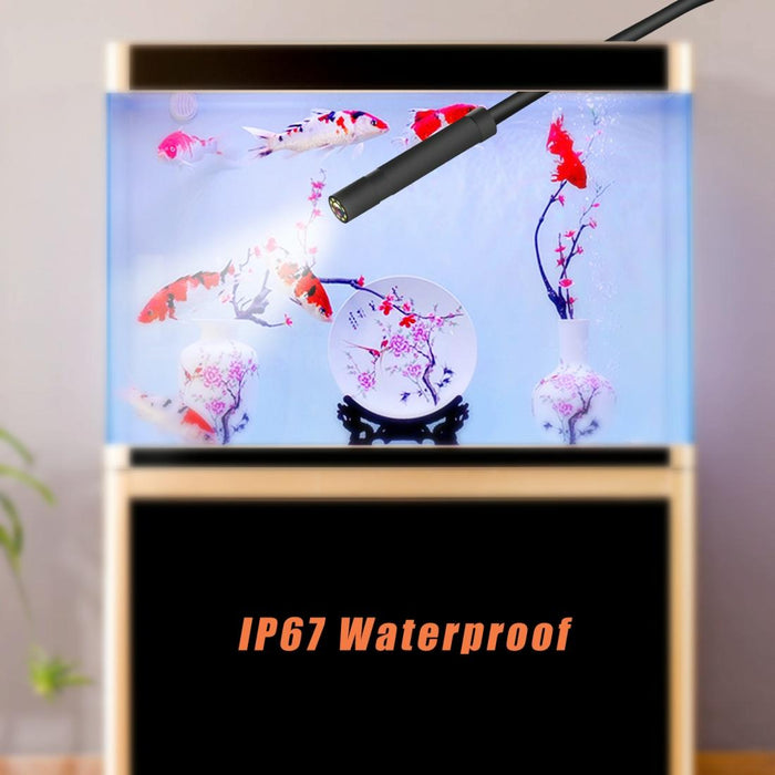 8Mm Hd Waterproof Portable Integrated Hand-Held Vertical Screen Industry Endoscope Length 2M