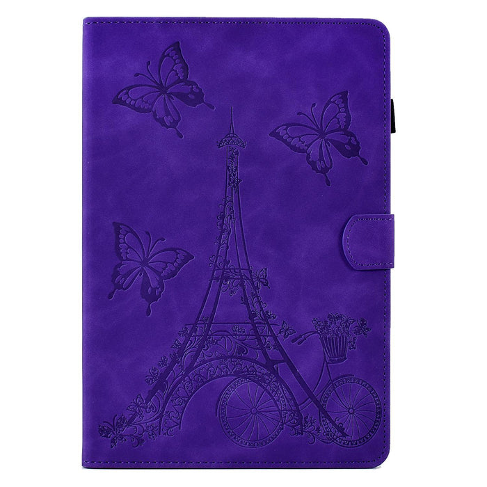 Tower Embossed Leather Tablet Case