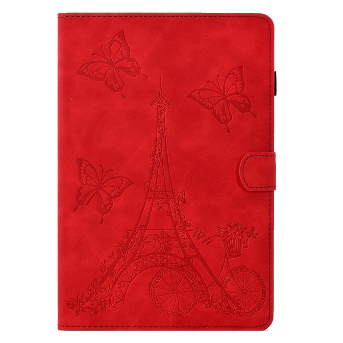 Tower Embossed Leather Tablet Case