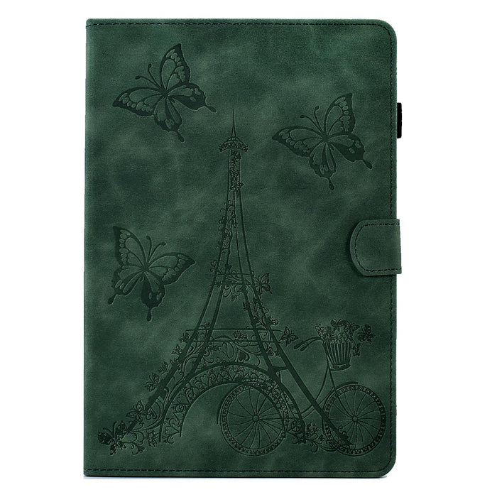 Tower Embossed Leather Tablet Case