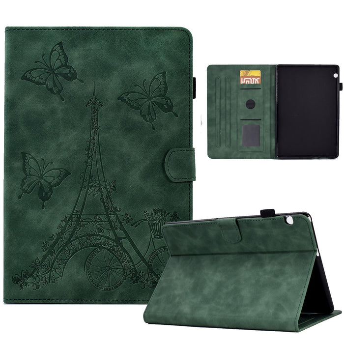 Tower Embossed Leather Tablet Case