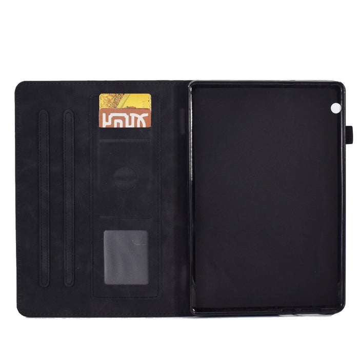 Tower Embossed Leather Tablet Case