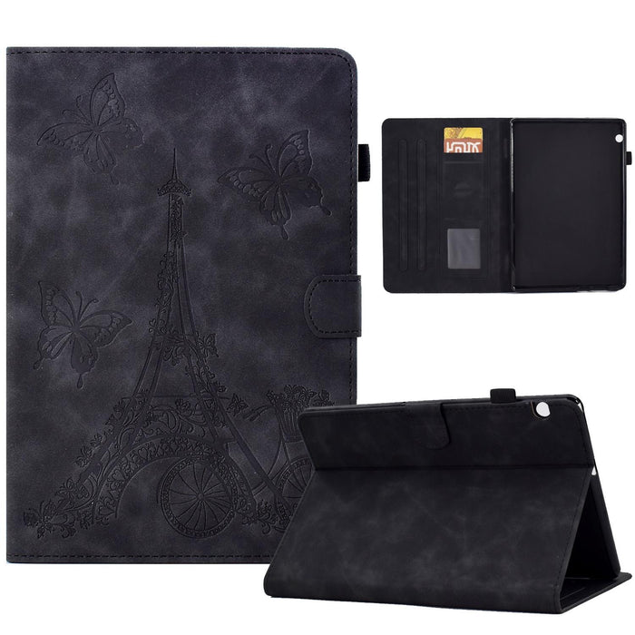 Tower Embossed Leather Tablet Case