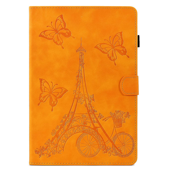 Tower Embossed Leather Tablet Case