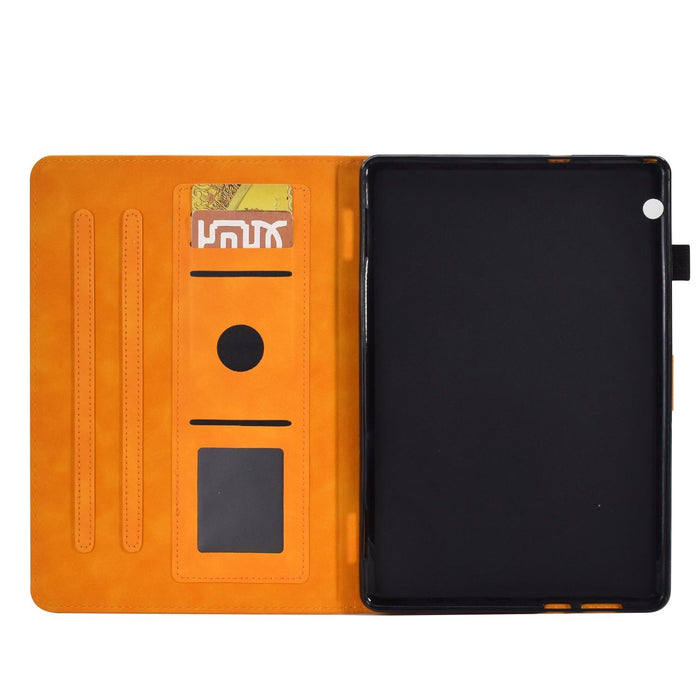 Tower Embossed Leather Tablet Case