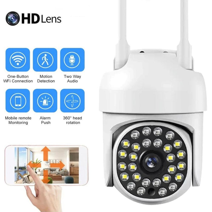 A13 1080P 28 Lights Smart Ptz Camera Supports Two-Way Voice Intercom