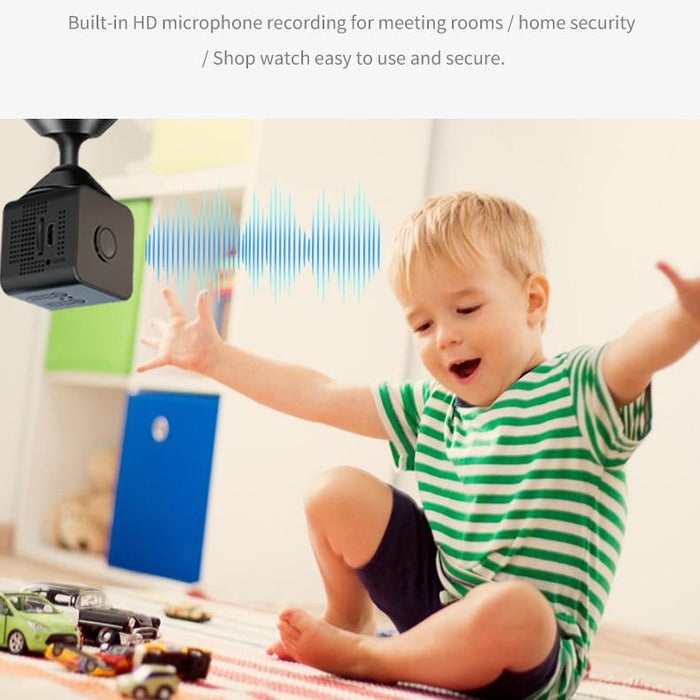 1080P Small Cube Mini Hd Wifi Camera Support Infrared Night Vision & Motion Detection