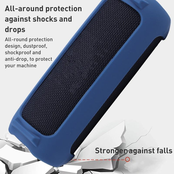 For Jbl Flip 6Tooth Speaker Portable Silicone Case With Shoulder Strap