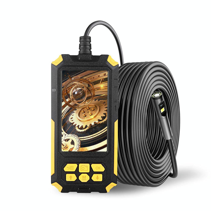 8Mm 4.5 Inch Three Camera Endoscope With Screen Length 2M Hard Line