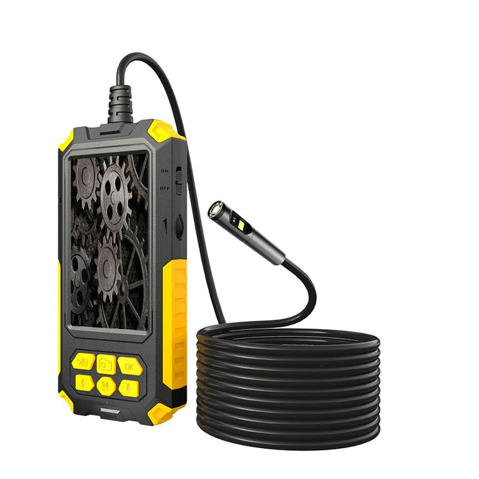 8Mm 4.5 Inch Three Camera Endoscope With Screen Length 2M Hard Line