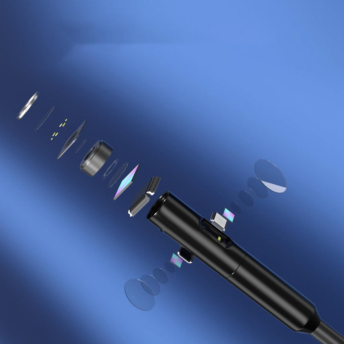 8Mm 4.5 Inch Three Camera Endoscope With Screen Length 10M Hard Line