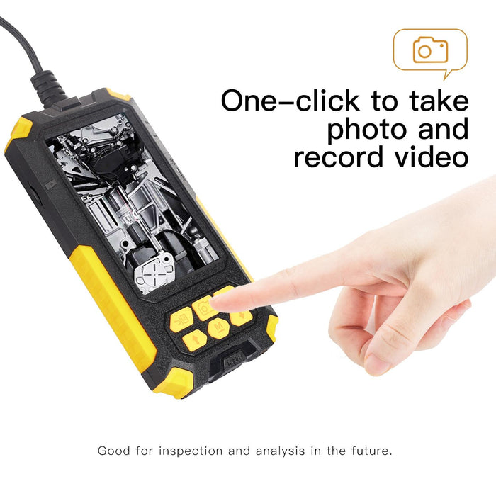 4.5 Inch Dual Camera With Screen Endoscope Length Hard Line