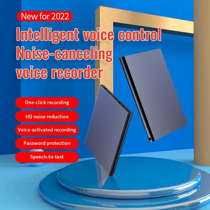 K1 Square Hd Noise Canceling Recorder Capacity 32Gb Black