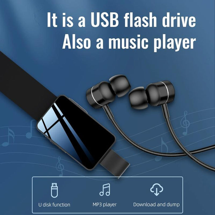 K5 Voice Recorder With Lanyard Capacity 32Gb Grey