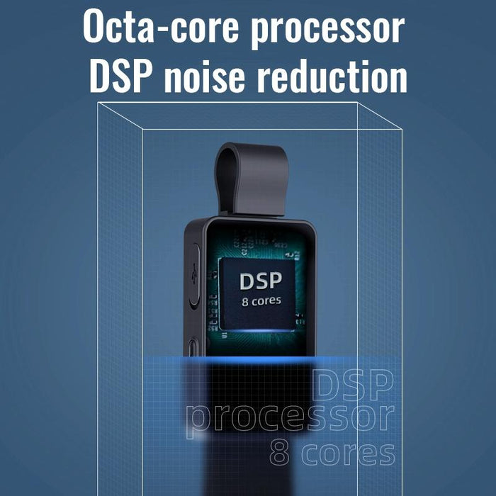 K5 Voice Recorder With Lanyard Capacity 32Gb Grey