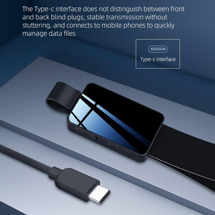 K5 Voice Recorder With Lanyard Capacity 64Gb Grey