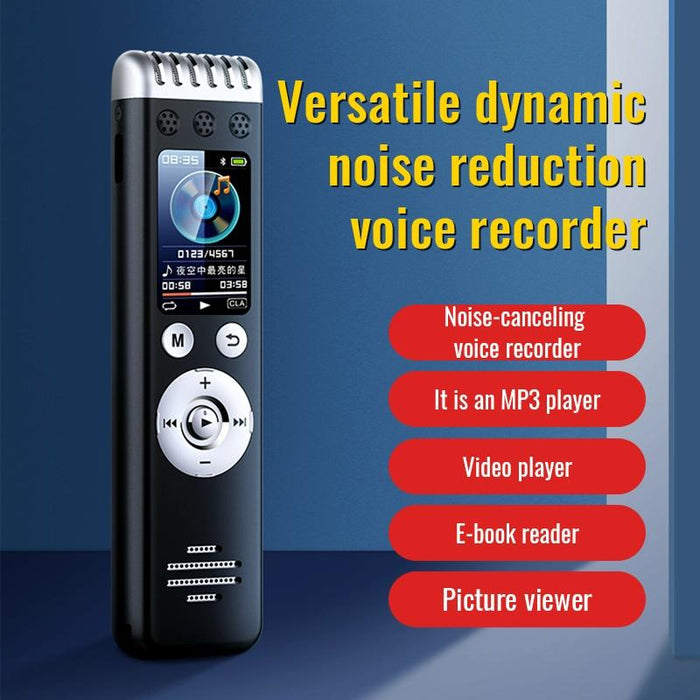 Multifunctional Hd Noise Reduction Mini Mp3 Recorder Capacity 8Gb