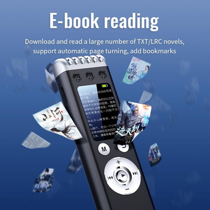 Multifunctional Hd Noise Reduction Mini Mp3 Recorder Capacity 16Gb