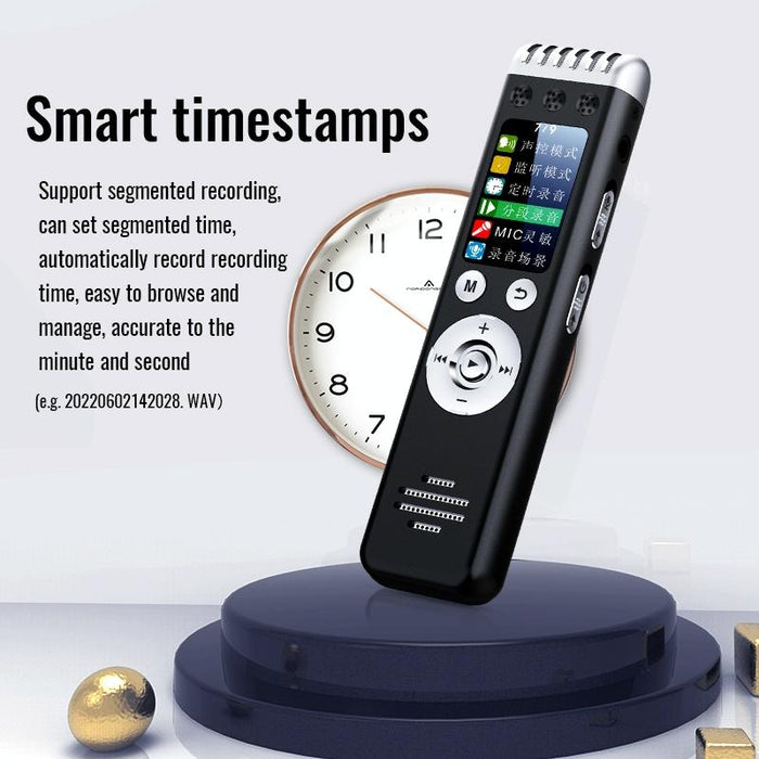 Multifunctional Hd Noise Reduction Mini Mp3 Recorder Capacity 64Gb