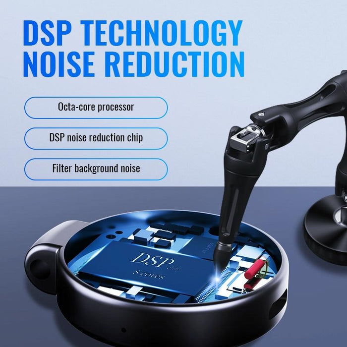 Round Hd Noise Canceling Recorder Capacity 32Gb Black