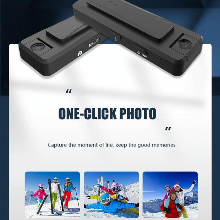 1080P Hd Surveillance Camera Recorder Pen With Clip Black