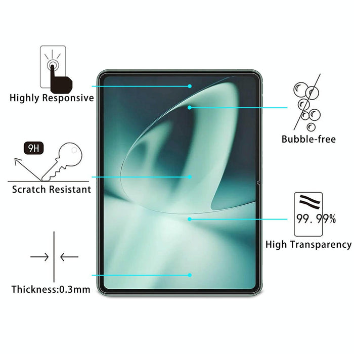 For Oneplus Pad 11.6 Inch 25Pcs 0.3Mm 9H Explosion-Proof Tempered Tablet Glass Film