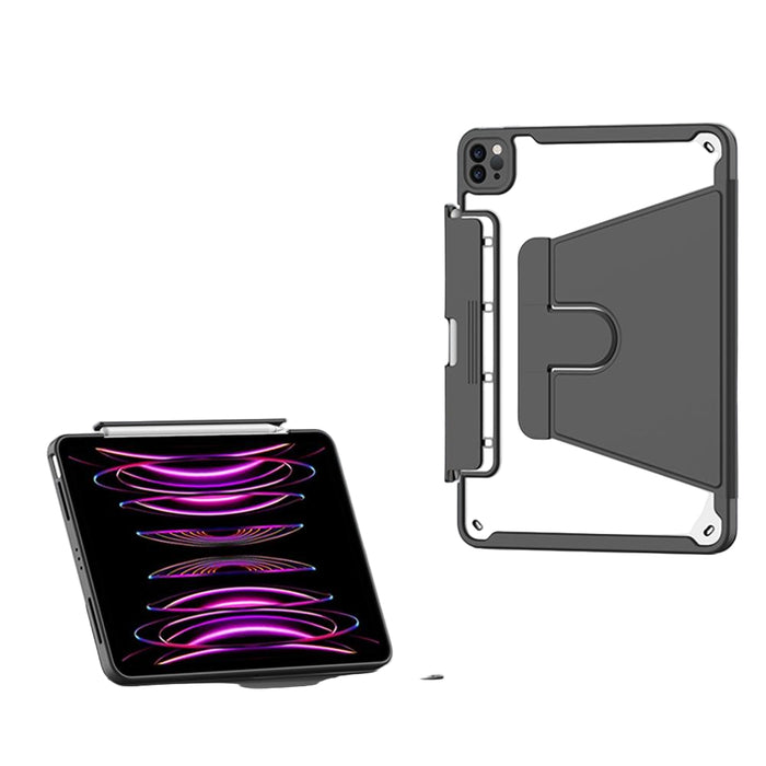 Detachable Rotating Leather Tablet Case