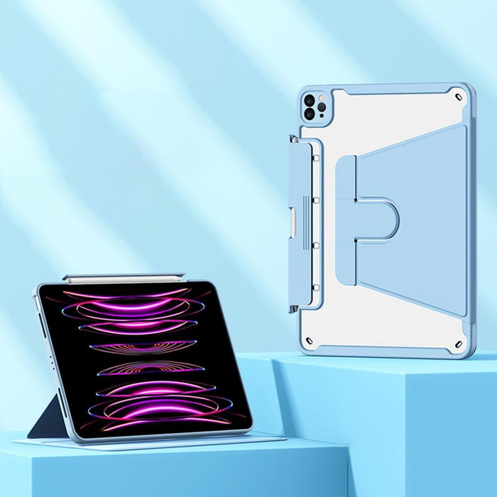 Detachable Rotating Leather Tablet Case