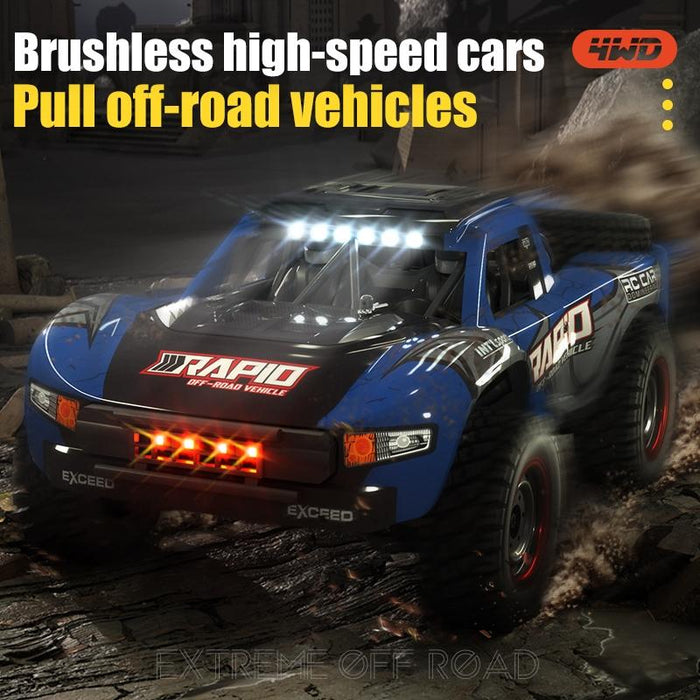 Full-Scale High-Brush Four-Wheel Drive High-Speed Pickup Remote Control Car