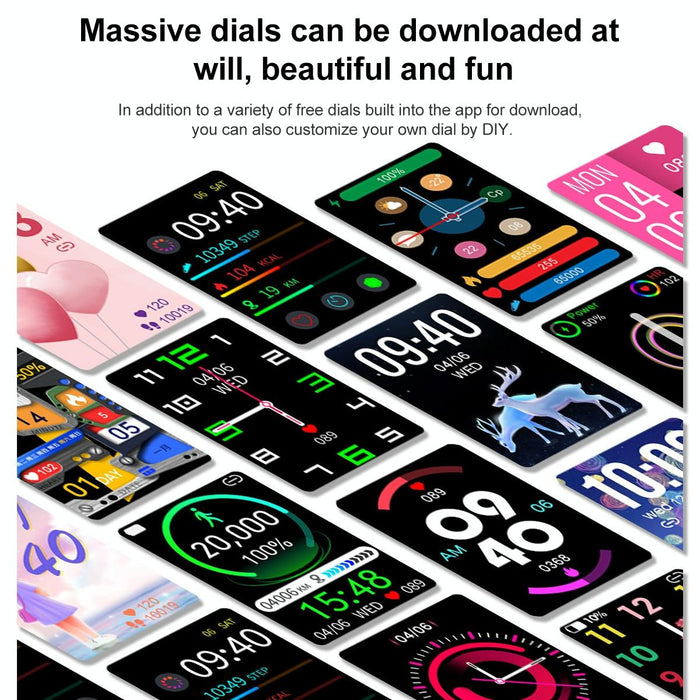 1.5 Inch Silicone Band Earphone Detachable Ip68 Waterproof Smart Watch Support Bluetooth Call